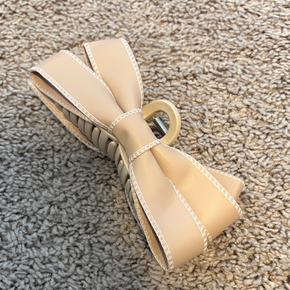 a new day Tan Hair Clip